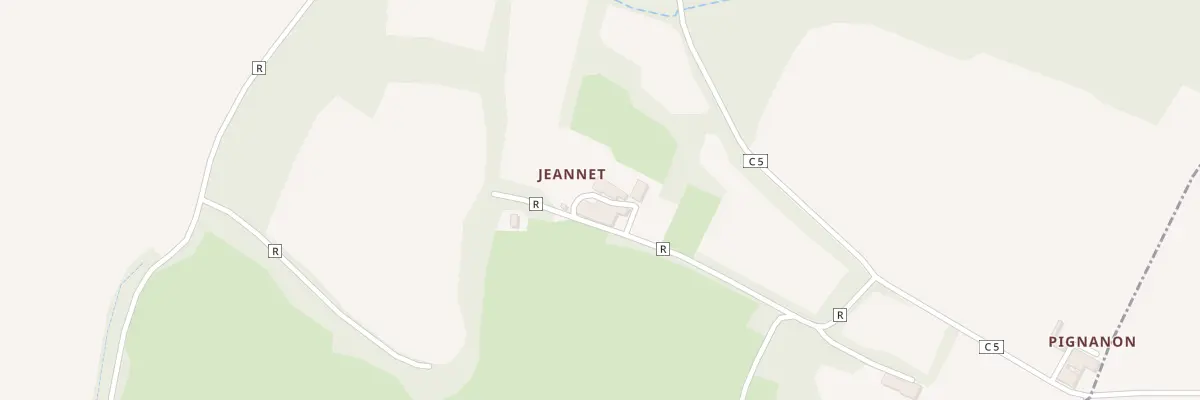 Plan du 5062 A Jeannet à Castex-d’Armagnac