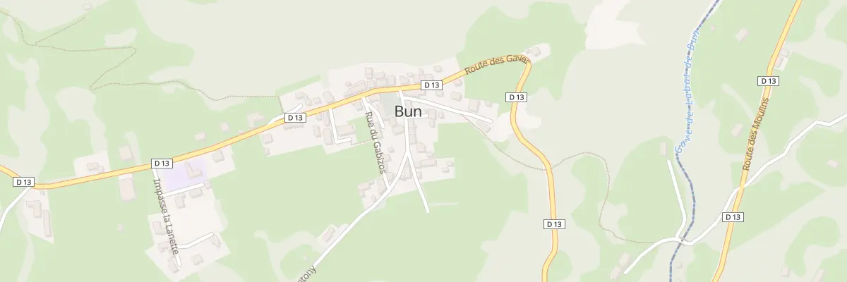 Plan du 5 Che de Sentantony à Bun