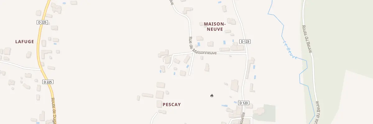 Plan du 294F Maison Neuve à Bieujac