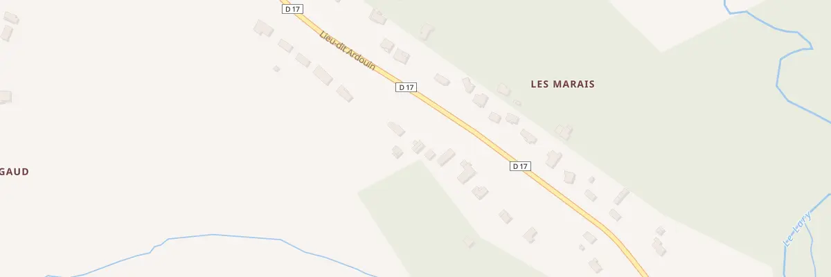 Plan du 24B Les Bardes Nord à Lagorce