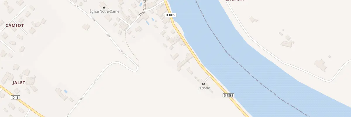 Plan du 37 Le Bourg à Cabara