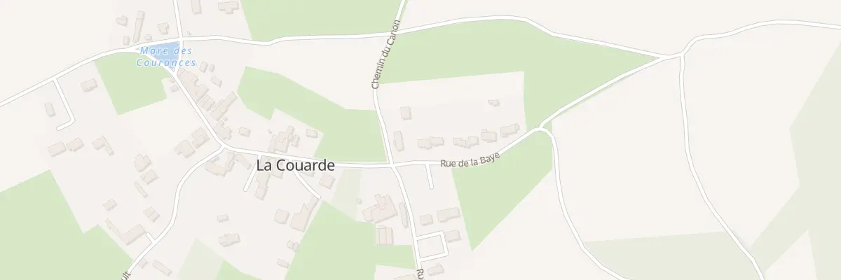 Plan du 3 Rue de la Baye Le Bourg à Prailles-La Couarde