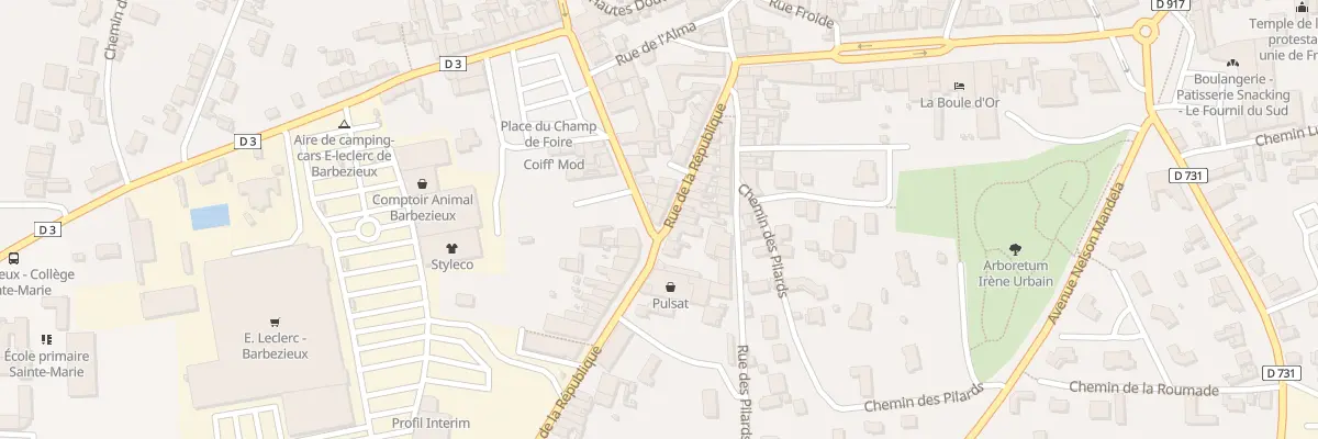Plan du 26 Rue de la République à Barbezieux-Saint-Hilaire