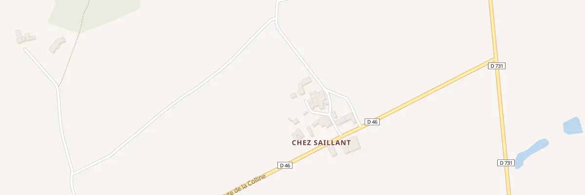 Plan du 9 Chez Saillant à Reignac