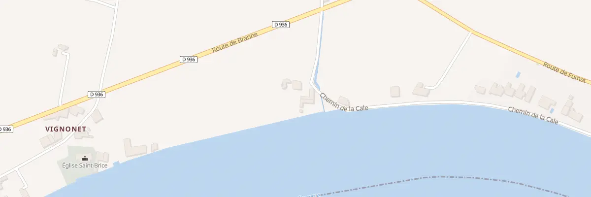 Plan du 76 La Grange à Vignonet