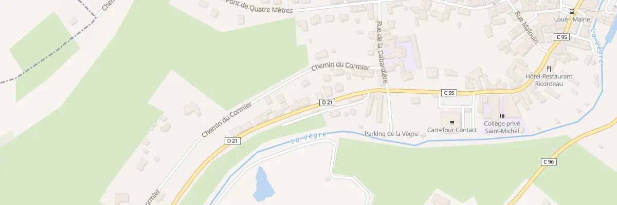 Plan du 26 Rue de la Liberation à Loué