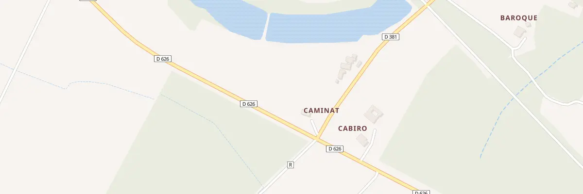Plan du 3171 Rte de Cazaubon à Labastide-d’Armagnac