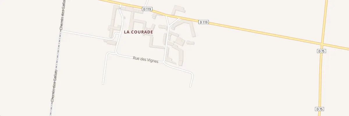 Plan du 5 Rue des Vignes à Mareuil