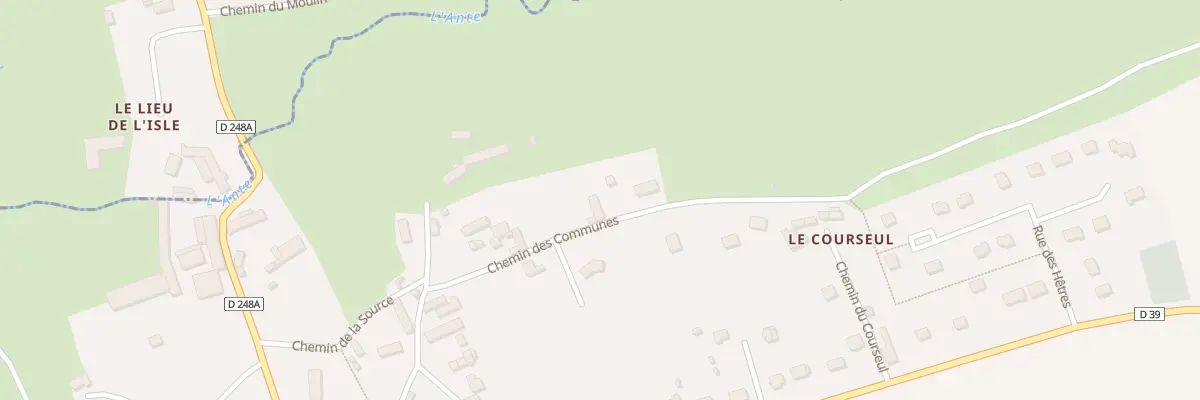 Plan du 5042 Le Bourg à Eraines