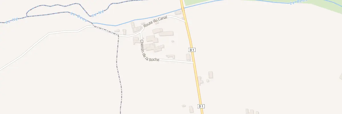 Plan du 5028 Les Ouches à Saint-Médard