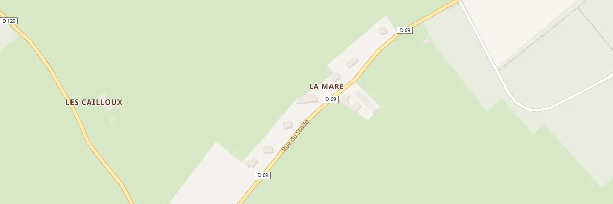Plan du 7 Rue du Stade à La Hoguette
