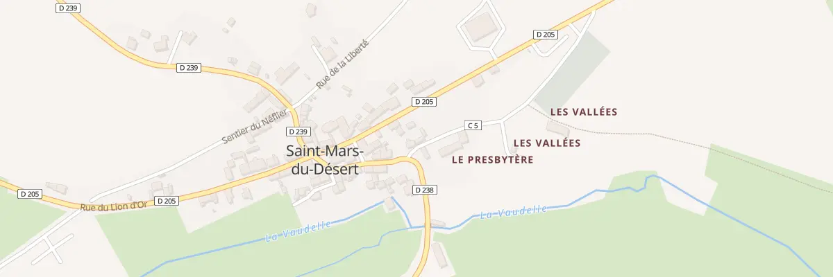 Plan du 9 Rue des Lavandières à Saint-Mars-du-Désert
