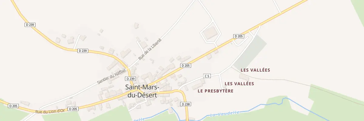 Plan du 15 Rue du Charron à Saint-Mars-du-Désert