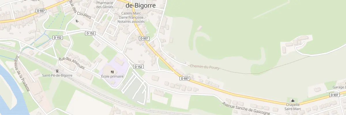 Plan du 3 Rue Notre Dame du Montagnou à Saint-Pé-de-Bigorre