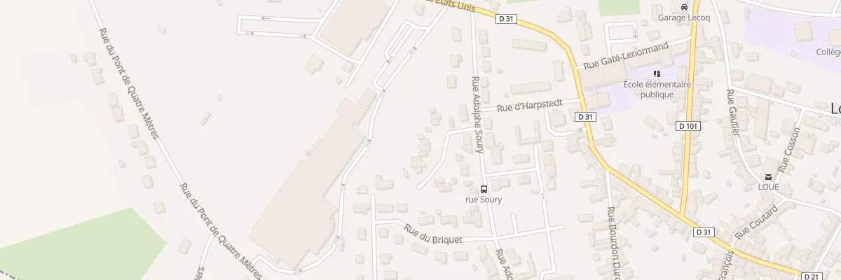 Plan du 17 Rue du Grand Lambert à Loué