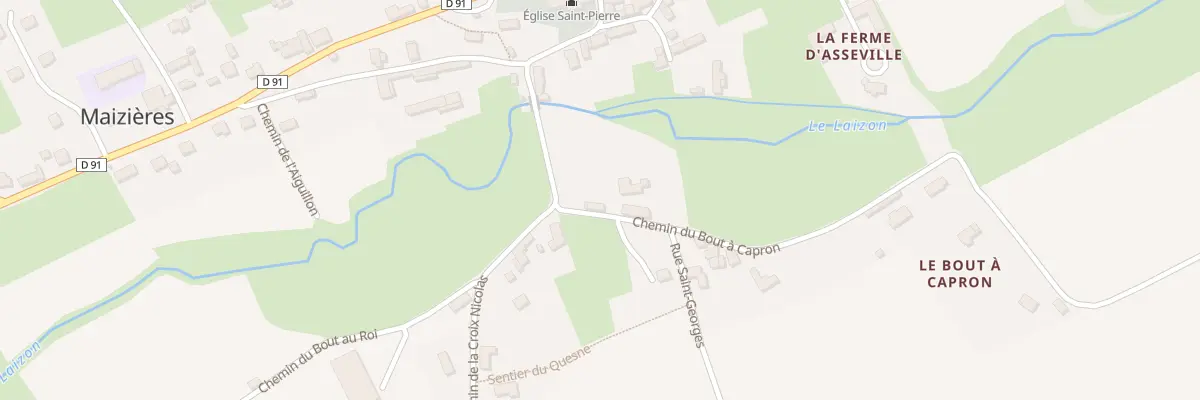Plan du 9 Rue de l’Église à Maizières