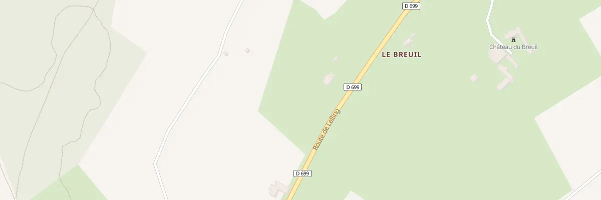 Plan du 4 Rte de Lelling à Bonneuil