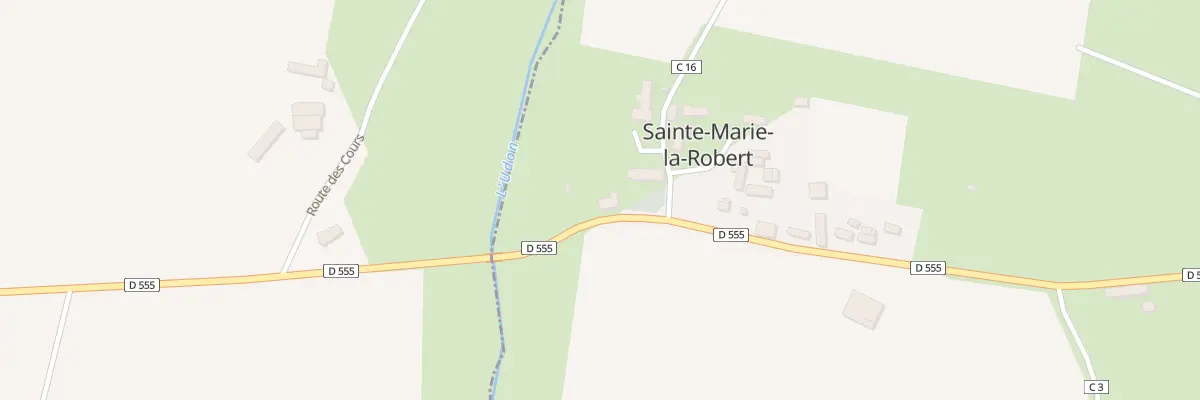 Plan du 5 Le Bourg à Sainte-Marie-la-Robert