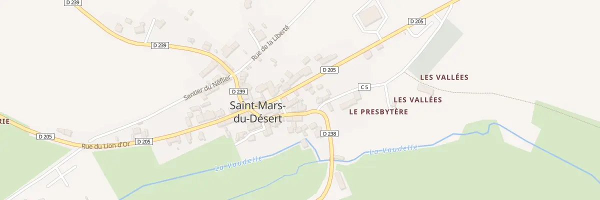Plan du 3 Rue des Lavandières à Saint-Mars-du-Désert