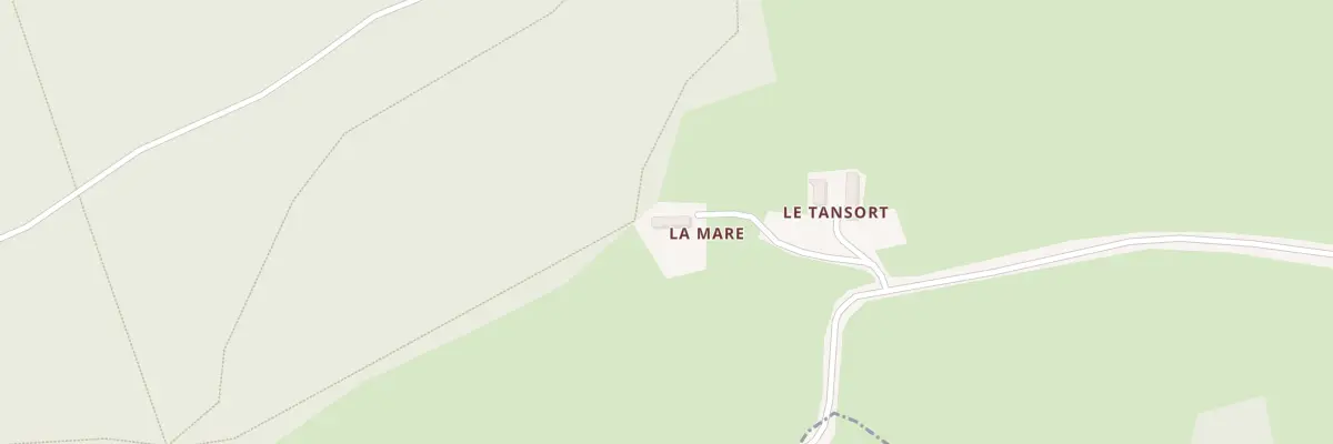 Plan du 1 La Mare à Saint-Symphorien