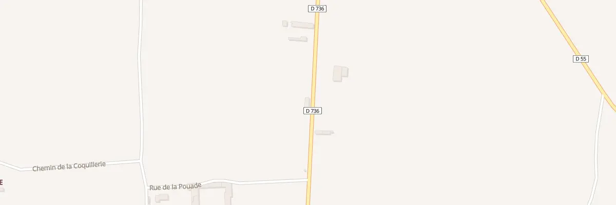 Plan du 5360 La Pouade à Sigogne