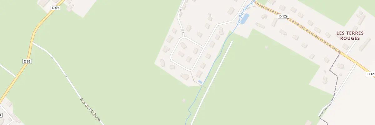 Plan du 14 Rue de la Bonne Eau à La Hoguette