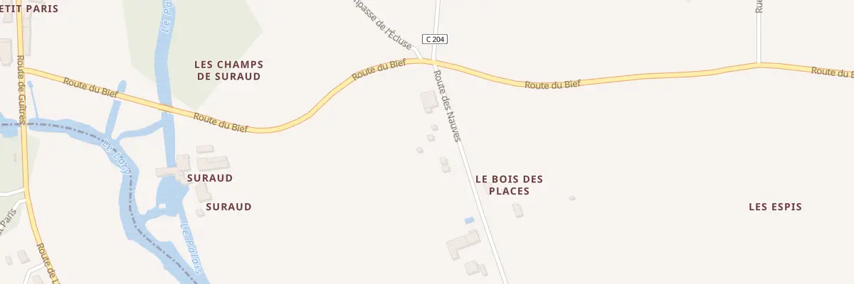 Plan du 4 Rte des Nauves à Saint-Pierre-du-Palais