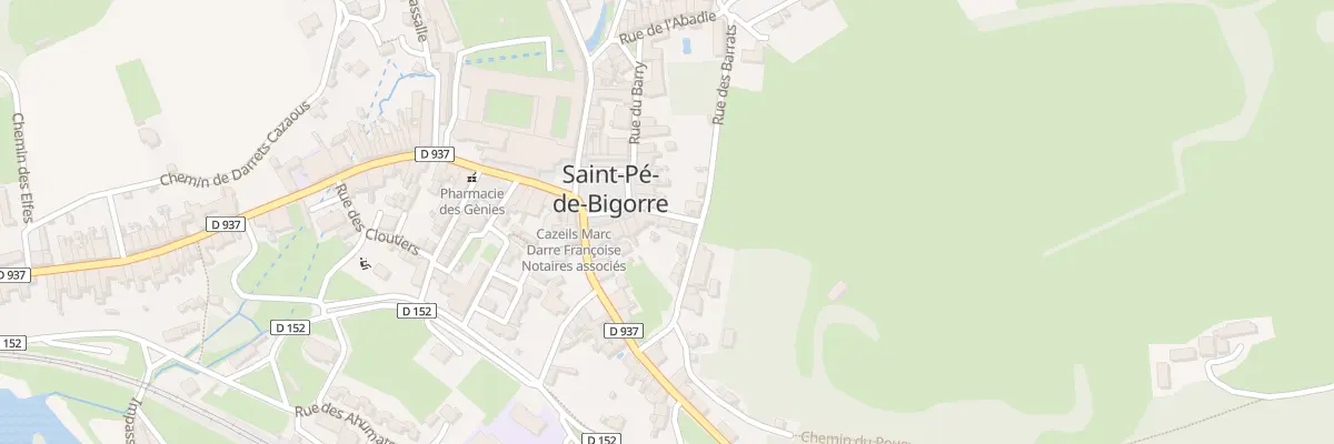Plan du 5109 Rue du Pourtalet à Saint-Pé-de-Bigorre