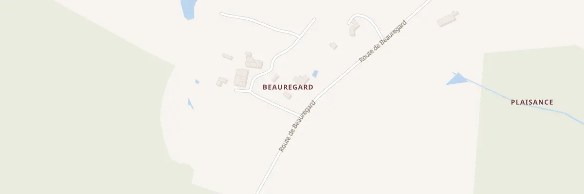 Plan du 13 Beauregard à Neuvicq