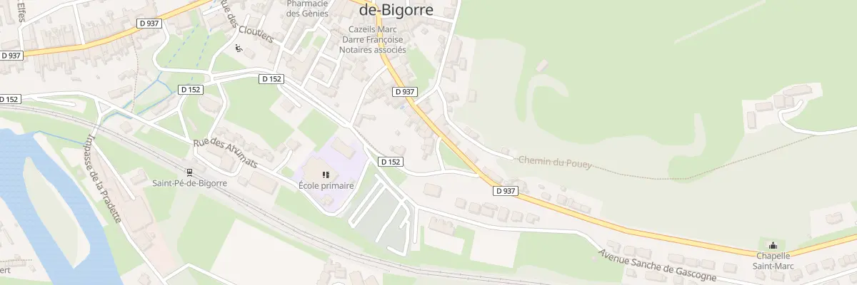 Plan du 5144 Rte de Lourdes à Saint-Pé-de-Bigorre