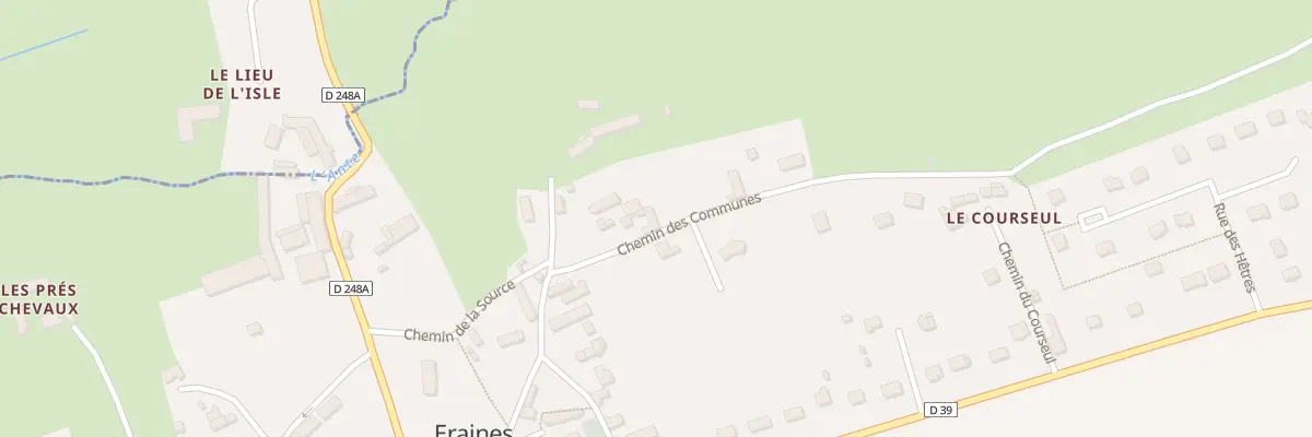 Plan du 5044 Le Bourg à Eraines