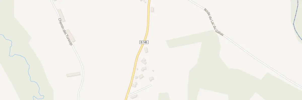 Plan du 16T Rte d’Eslourenties à Lourenties