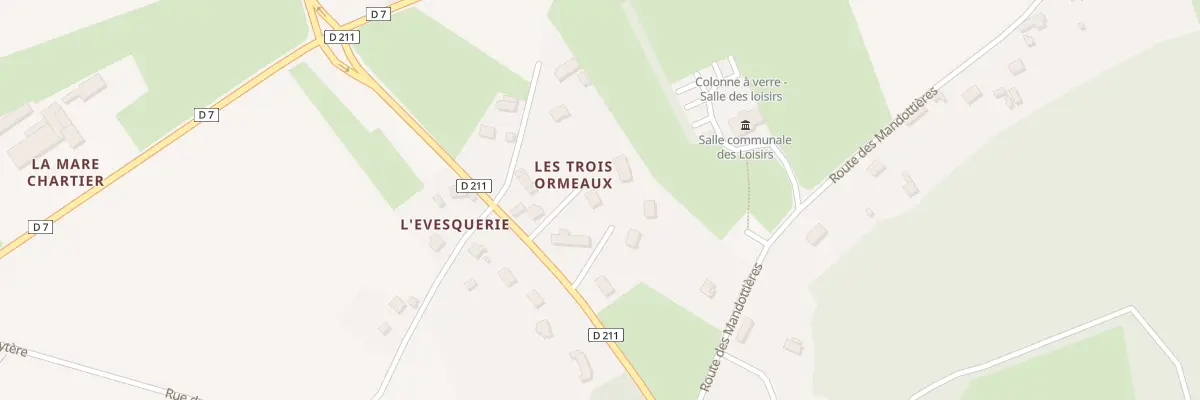 Plan du 200 Rte de l’Evesquerie aux Bois d’Anjou