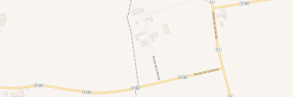 Plan du 5126 Au Guery à Saint-Médard