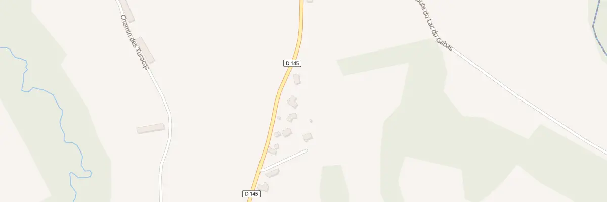 Plan du 16B Rte d’Eslourenties à Lourenties