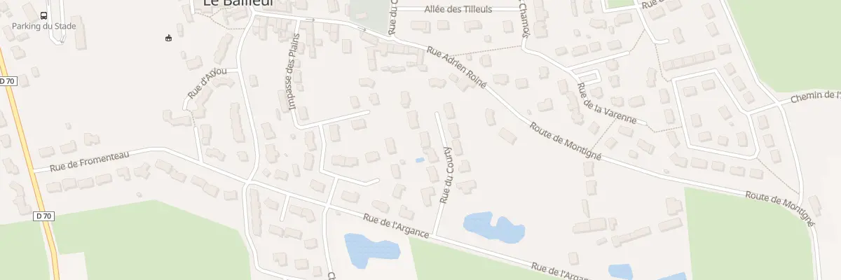 Plan du 7 Rue du Courty au Bailleul