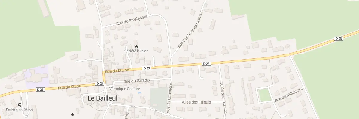 Plan du 17 Rue du Maine au Bailleul