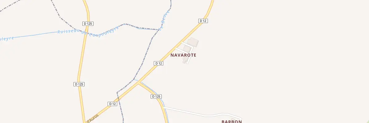 Plan du 1020 Rte de Bazas à Lados