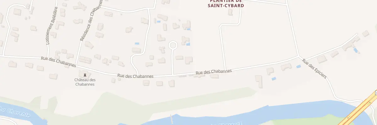 Plan du 4 Rue du Château Vert à Jarnac