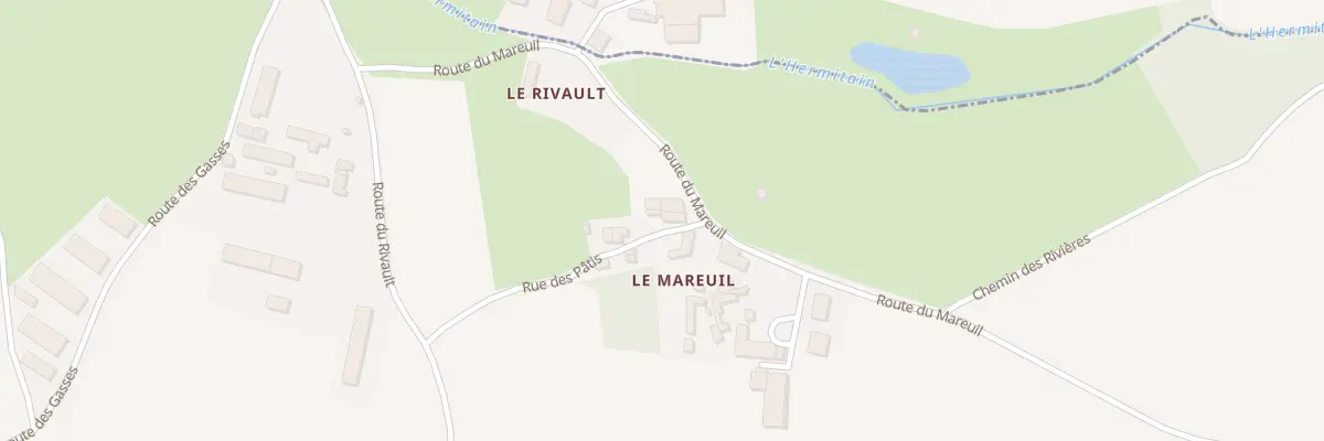 Plan du 3 Rue des Pâtis à Prailles-La Couarde