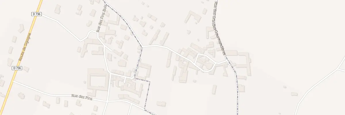 Plan du 6 Rue des Petites Gourmandières à Sigogne