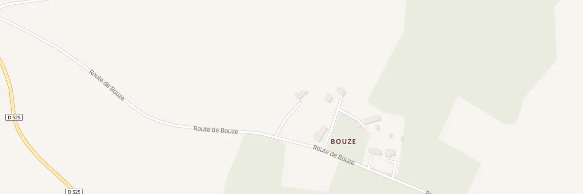 Plan du 519 Rte de Bouze à Lignières-Orgères