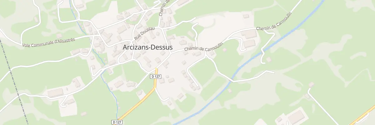 Plan du 5054 Les Coureyes à Arcizans-Dessus
