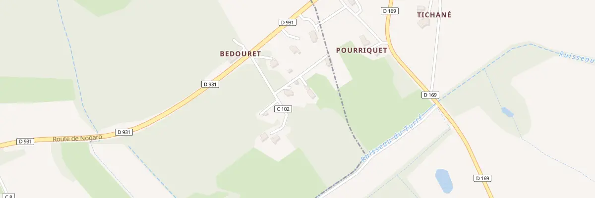 Plan du 3 Lotissement de l’Argela à Vergoignan