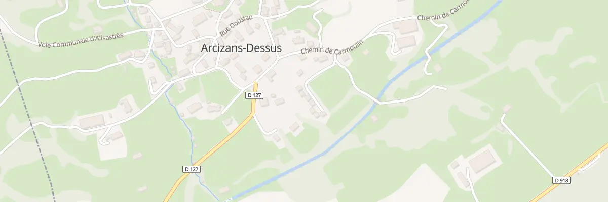 Plan du 5101 Arriberes à Arcizans-Dessus