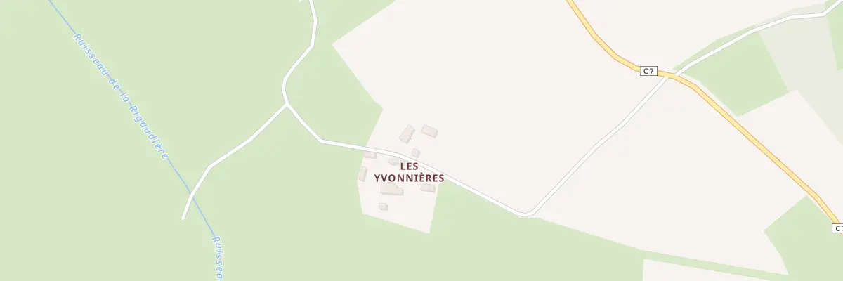 Plan du 5116 Les Yvonnieres à Épineu-le-Chevreuil