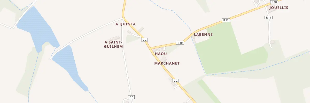 Plan du 5031 Haou à Labarthète