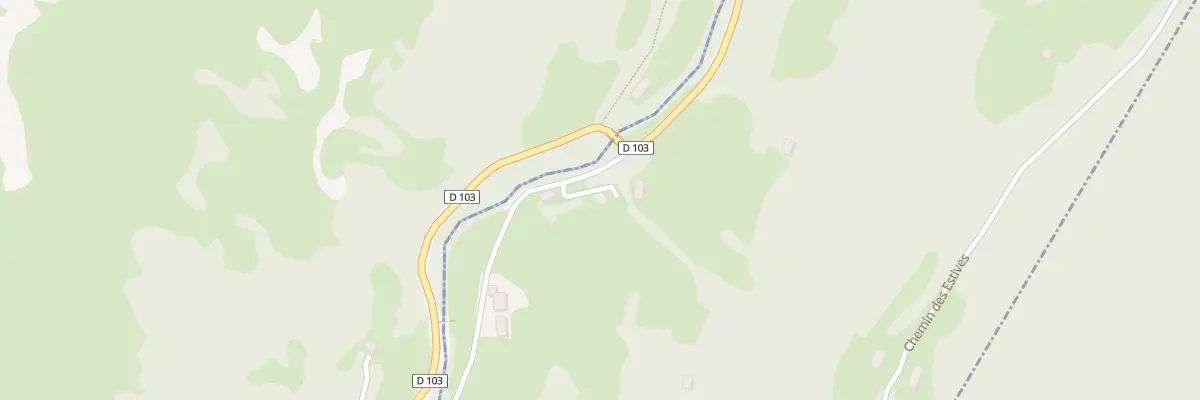 Plan du 5100 Badette à Sireix