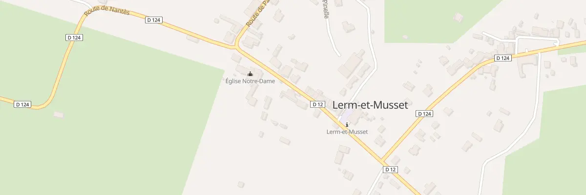Plan du 193 Av du 11 Juin 1944 à Lerm-et-Musset