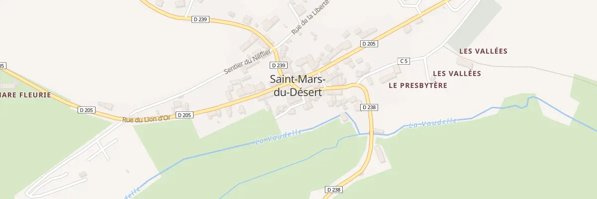 Plan du 4 Rue des Lavandières à Saint-Mars-du-Désert